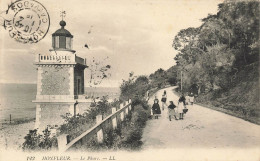 P4-14  HONFLEUR    LE PHARE TRES BELLE CP ANIMEE - Honfleur