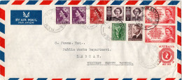 L79417 - Australien - 1954 - 4d Koala MiF A LpBf TURRAMURRA -> Nordborneo - Covers & Documents