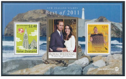 New Zealand 2011 - Best Of 2011 Miniature Sheet Mnh** - Cinema