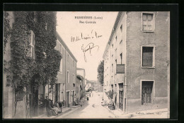 CPA Bussières, Rue Centrale  - Andere & Zonder Classificatie