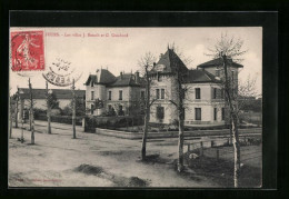 CPA Feurs, Les Villas J. Benoit Et G. Guichard  - Feurs