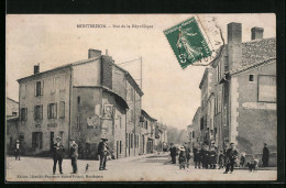 CPA Montbrison, Rue De La Republique  - Montbrison