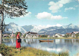 73978454 Seefeld_Tirol Uferpartie Am See Blick Gegen Wettersteingebirge - Otros & Sin Clasificación