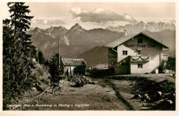 73948898 Nesselwang_Allgaeu_Bayern Sportheim Boeck Blick Gegen Saeuling Und Zugs - Sonstige & Ohne Zuordnung