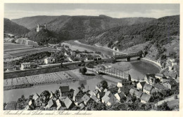 73948846 Obernhof_Lahn Panorama Blick Zum Kloster Arnstein Kupfertiefdruck - Sonstige & Ohne Zuordnung