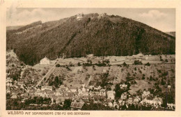 73948835 Bad_Wildbad Panorama Blick Zum Sommerberg Und Bergbahn - Other & Unclassified