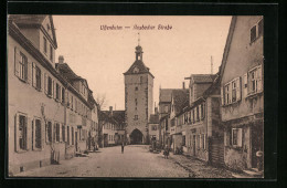 AK Uffenheim, Kinder In Der Ansbacher Strasse  - Ansbach