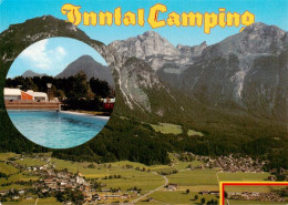 73907473 Wiesing Tirol AT Schwimmbad Inntal Camping Fliegeraufnahme - Autres & Non Classés