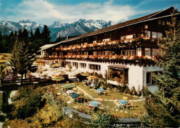 73907447 Sonthofen  Oberallgaeu Kur Und Sporthotel Allgaeuer Berghof Terrasse - Sonthofen