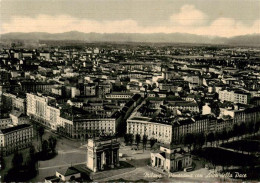 73907374 Milano Mailand IT Panorama Con Arco Della Pace - Autres & Non Classés