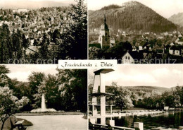 73868029 Friedrichroda Panorama Kirche Fontaene Schwimmbad Friedrichroda - Friedrichroda