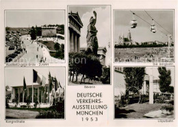 73867989 Muenchen Dt Verkehrsausstellung 1953 Ausstellungsgelaende Kongresshalle - Muenchen