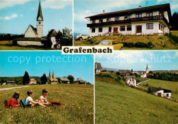 73867974 Grafenbach Diex Erholungsheim Grafenbach Kirche Panorama Grafenbach Die - Other & Unclassified