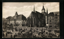 AK Weissenfels, Rathaus Und Marienkirche  - Weissenfels