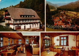 73867901 Bettenhausen Dornhan Gasthof Adler Gaststube Panorama Bettenhausen Dorn - Other & Unclassified