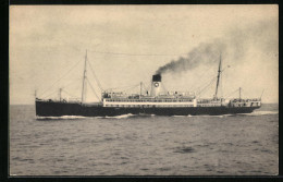 AK Passagierschiff SS Suecia / Britannia Des Schwedischen Lloyds Auf Backbord  - Steamers