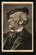 Künstler-AK Seitliches Portrait Von R. Wagner  - Artistes