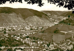 73760724 Cond Mosel Blick Von Der Umkehr Auf Cochem Cond Mosel  - Cochem