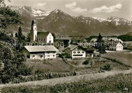 73760615 Ofterschwang Gesamtansicht M. Nebelhorn Rubihorn Haefats Krottenspitzen - Sonstige & Ohne Zuordnung