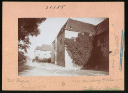 Fotografie Brück & Sohn Meissen, Ansicht Freyburg A. U., Partie Am Schloss Neuenburg  - Orte