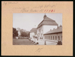 Fotografie Brück & Sohn Meissen, Ansicht Bad Elster, Partie Am Albertbad  - Orte