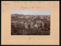 Fotografie Brück & Sohn Meissen, Ansicht Mohorn, Gehöft Mit Fachwerkhäusern  - Orte