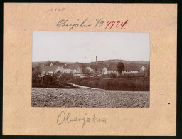 Fotografie Brück & Sohn Meissen, Ansicht Oberjahna, Blick In Den Ort  - Orte