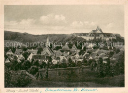 73709150 Iburg Teutoburger Wald Totalansicht Und Sanatorium  Iburg Teutoburger W - Altri & Non Classificati