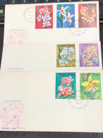 VIET  NAM ENVELOPE-F.D.C STAMPS-(1984 HOA PHONG LAN ORCHIDS) 2pcs ENVELOPE Good Quality - Vietnam