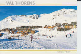 Val Thorens Panorama De La Station Skieurs, Immeubles Montagnes    CM 2sc - Val Thorens