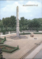 72107324 Kaliningrad Obelisk Of Glory And The Etrnal Flame Kaliningrad - Russland