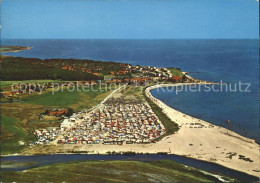 72107278 Hohwacht Ostseebad Campingplatz Fliegeraufnahme Hassberg - Andere & Zonder Classificatie