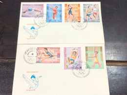 VIET  NAM ENVELOPE-F.D.C STAMPS-(1992 THE VAN HOI MUA LOT ANG-GIO LET 84 BO 1) 2pcs ENVELOPE Good Quality - Viêt-Nam