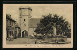 AK Wunsiedel I. Fichtelgeb., Brunnen Vor Dem Koppentor  - Wunsiedel