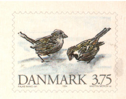 Denmark 1994, Bird, Birds, Postal Stationery, Pre-Stamped Post Card, Sparrow, MNH** - Sparrows