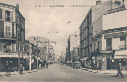 Asnières (92 Hauts De Seine) Avenue Des Grésillons - édit. A.C. N° 17 - Asnieres Sur Seine