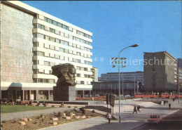 72106746 Karl-Marx-Stadt Karl Marx Alee Mit Monument Karl-Marx-Stadt - Chemnitz