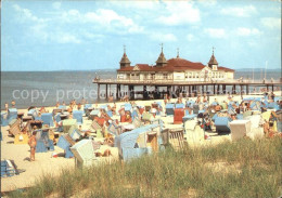 72106687 Ahlbeck Ostseebad Strand Und Seebruecke Seebad Bansin - Other & Unclassified