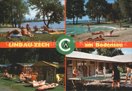 72105764 Lindau Bodensee Zeltplatz Zech Badestrand Tischtennis Lindau - Lindau A. Bodensee