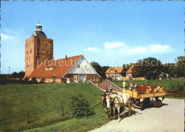 72105753 Insel Neuwerk Leuchtturm Schullandheim Wattwagen Hamburg - Autres & Non Classés