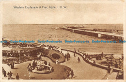 R134843 Western Esplanade And Pier. Ryde. I. O. W. 1929 - Mundo