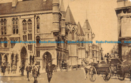 R134850 London. The Law Courts. Tuck. Town And City Post Card 2000 - Other & Unclassified