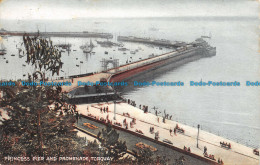 R134855 Princess Pier And Promenade. Torquay. 1935 - Mundo