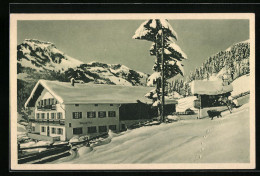 AK Wall Bei Oberaudorf, Gasthaus Im Winter  - Autres & Non Classés