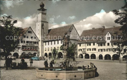 72105501 Freudenstadt Marktplatz Mit Rathaus Und Neptunbrunnen Freudenstadt - Freudenstadt