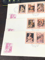 VIET  NAM ENVELOPE-F.D.C STAMPS-(1990 KY NIEM LAN THU 450 NGAY TU TRAN CUA HOA SI AN TO NI O CO RE GIO) 3pcs ENVELOPE Go - Viêt-Nam