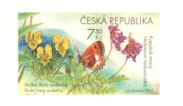 Czech 2005, Bird, Birds, Postal Stationery, Pre-Stamped Post Card, Butterfly, MNH** - Butterflies