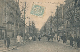 Asnières (92 Hauts De Seine) Grande Rue Prise Du Pont - édit. D.W.D. N° 15 - Asnieres Sur Seine