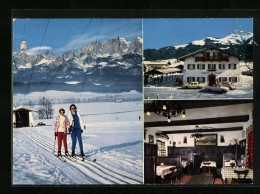 AK Oberndorf B. Kitzbühel, Gasthof Neuwirt Im Winter, Ski-Lift  - Otros & Sin Clasificación