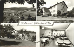 72104863 Guettersbach Panorama Haus Schoenblick Gastraum Mossautal - Autres & Non Classés